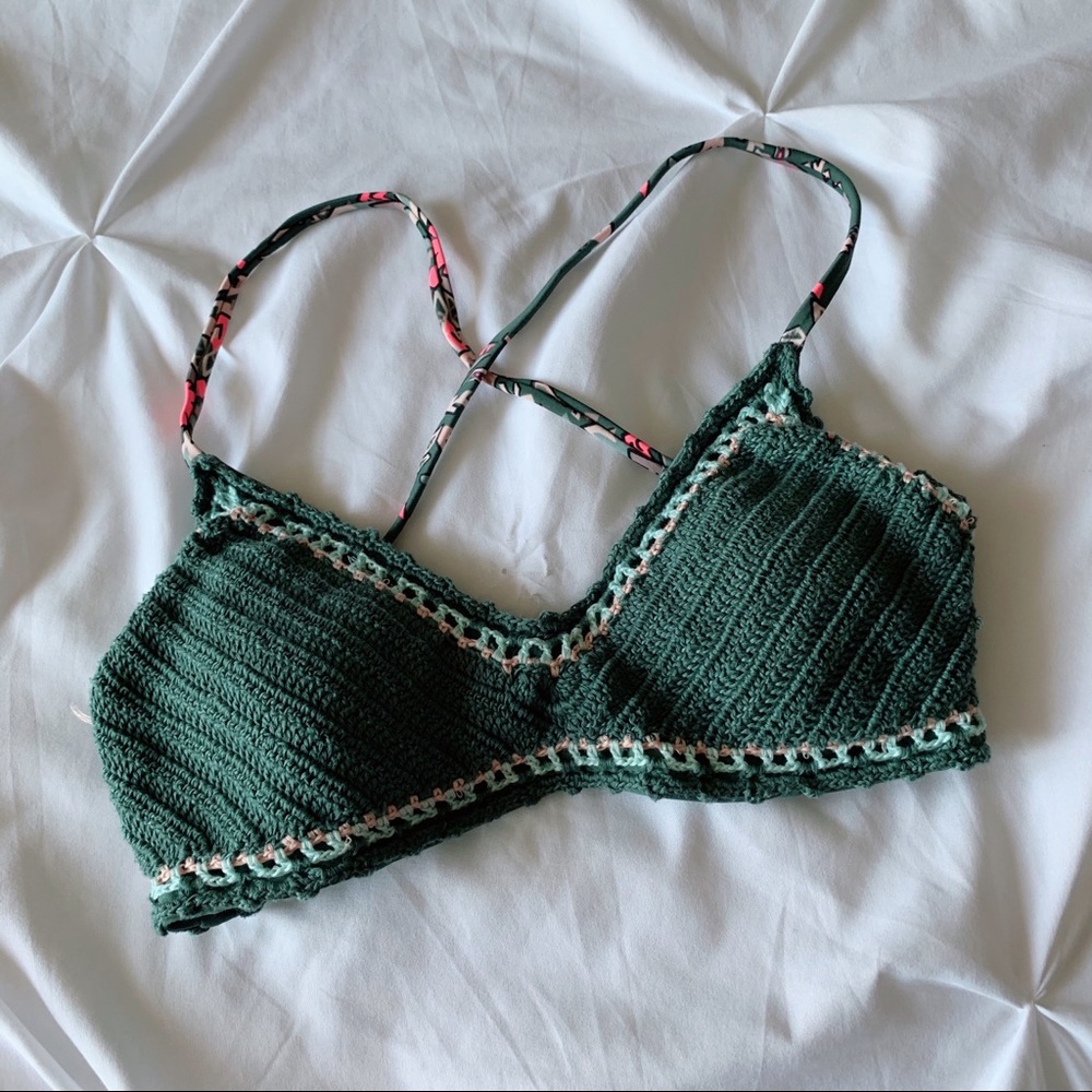 crotchet bikini top